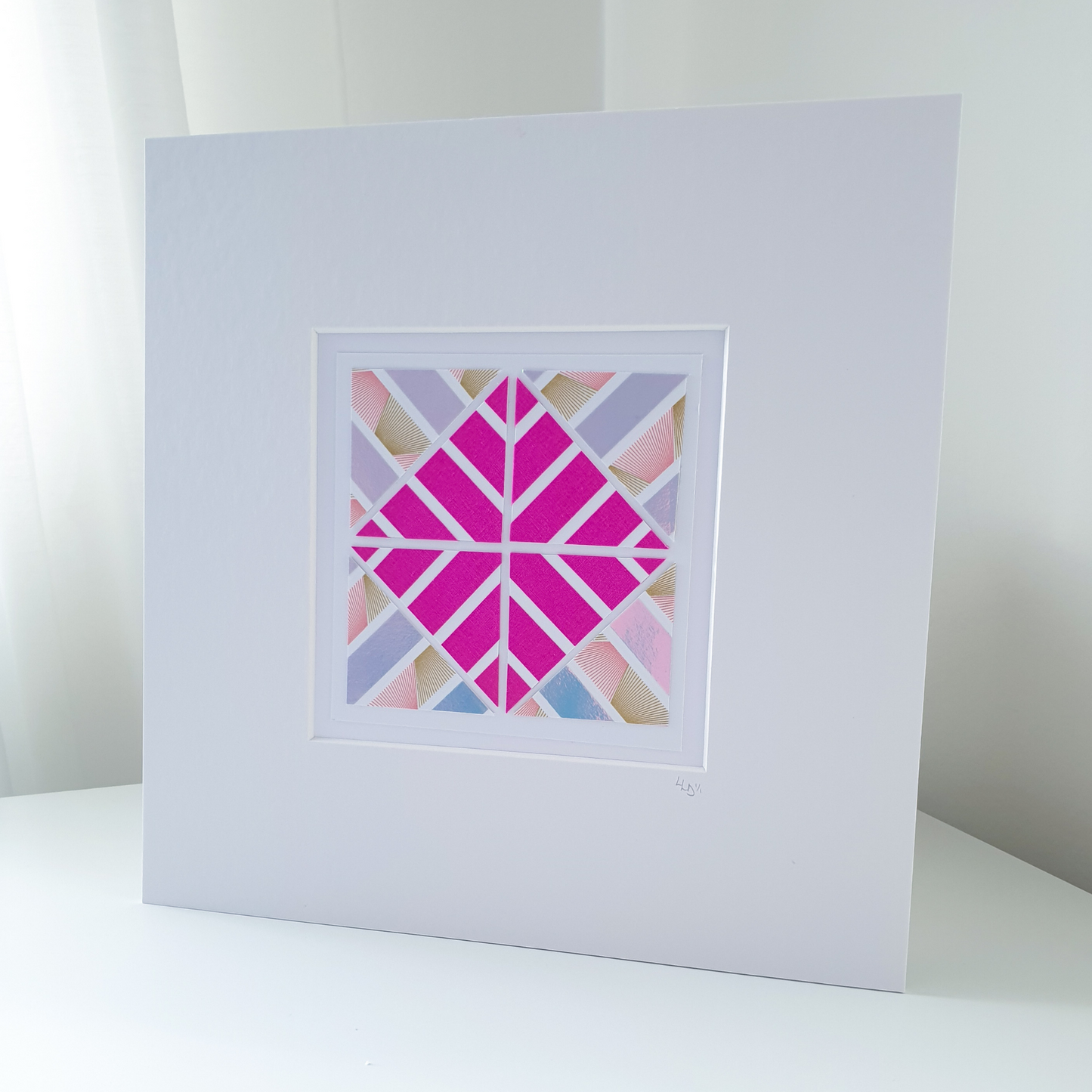 Pink Botanical Geo