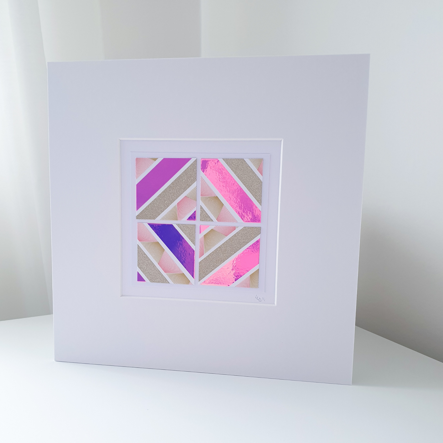 Pink Gold Kaleido