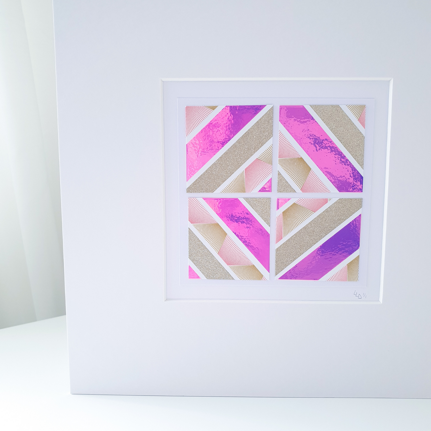 Pink Gold Kaleido