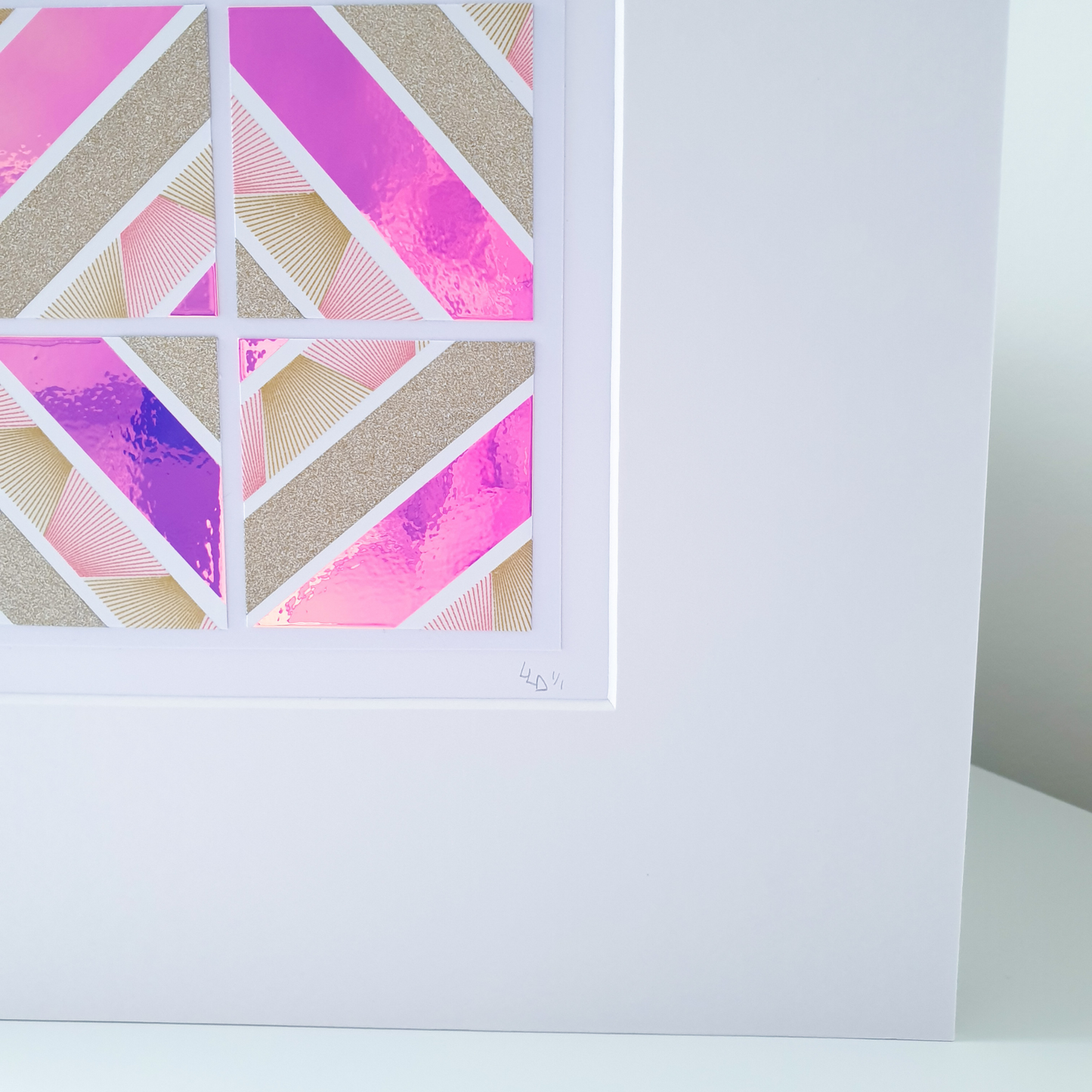 Pink Gold Kaleido