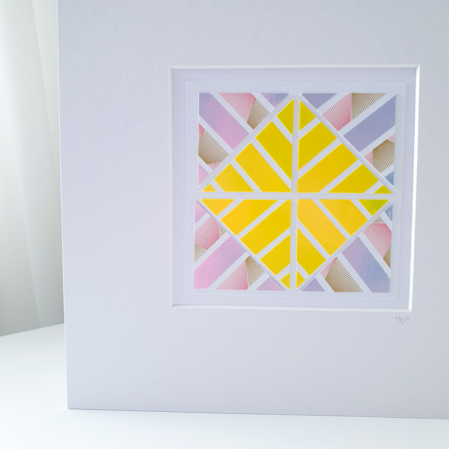 Yellow Botanical Geo