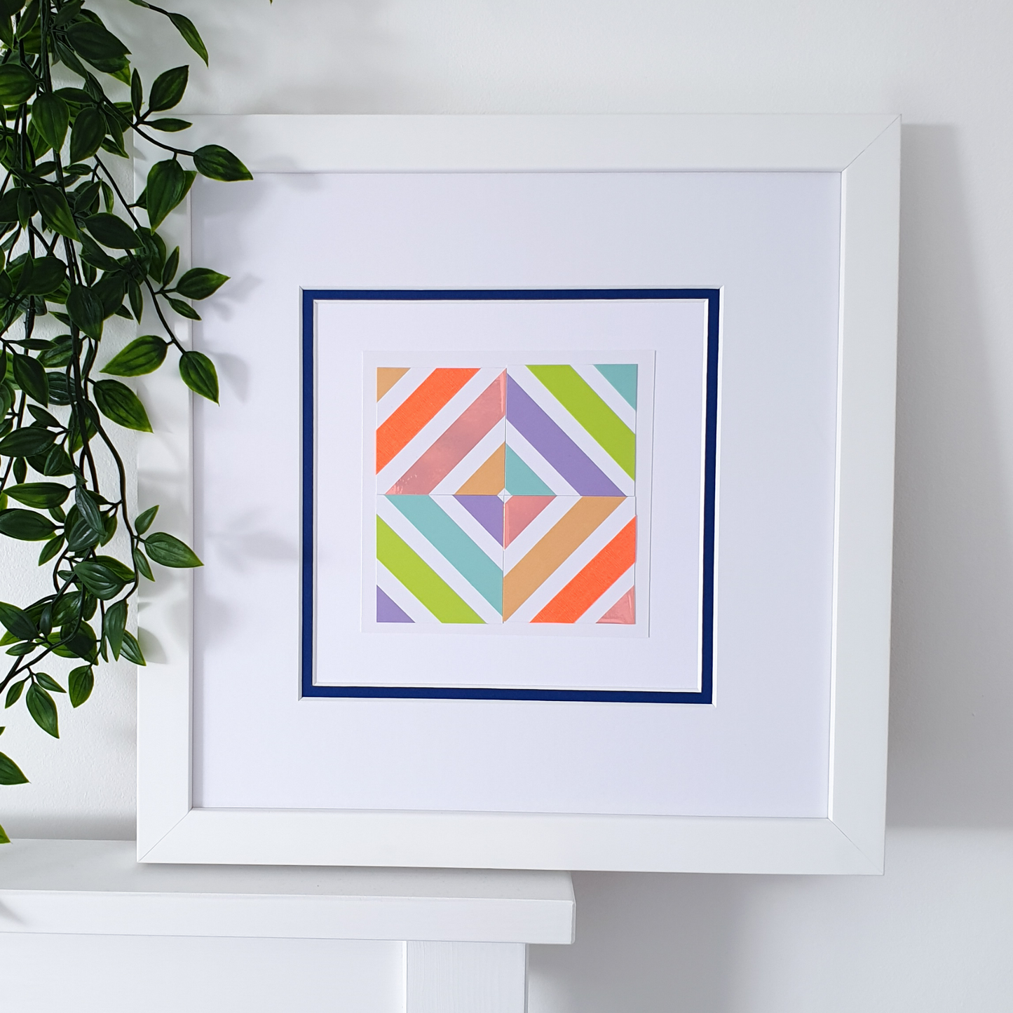 Custom Geometric Art Piece