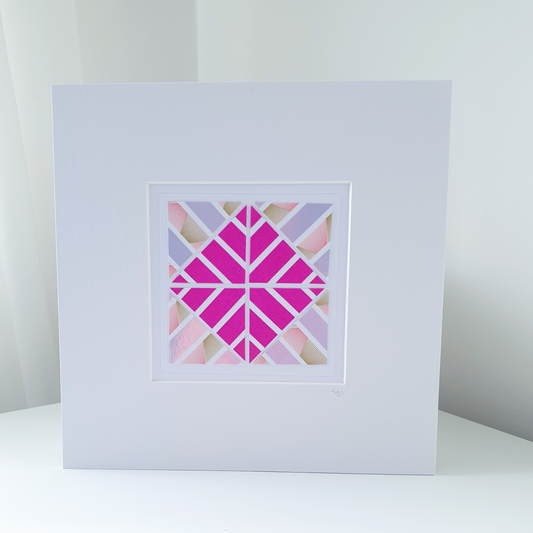 Pink Botanical Geo