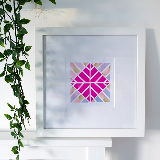 Pink Botanical Geo