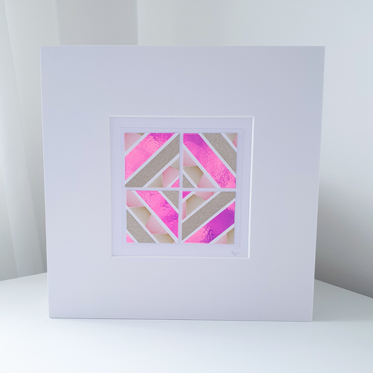 Pink Gold Kaleido