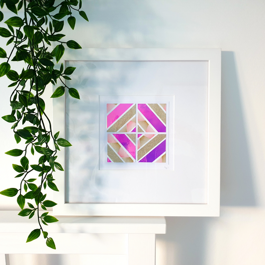Pink Gold Kaleido