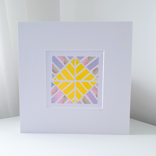 Yellow Botanical Geo